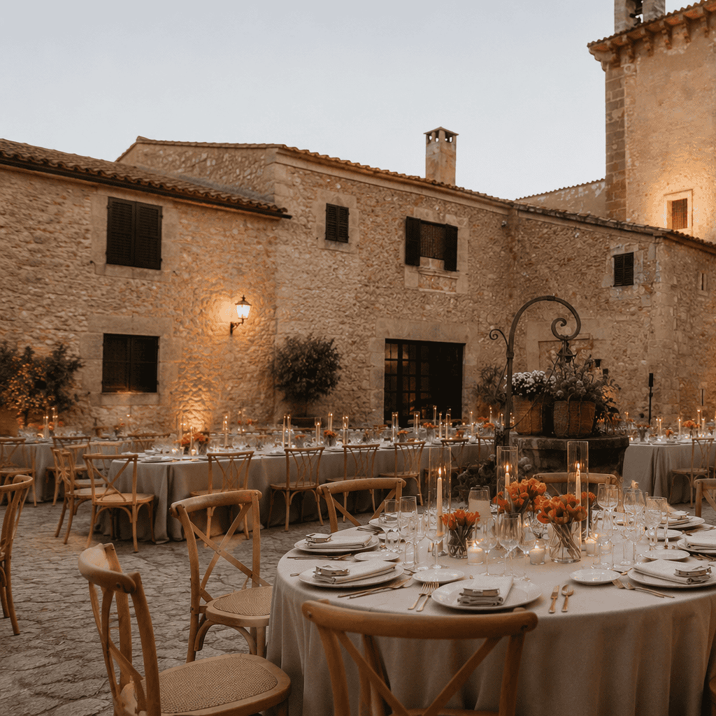 DeRosega mesa boda
